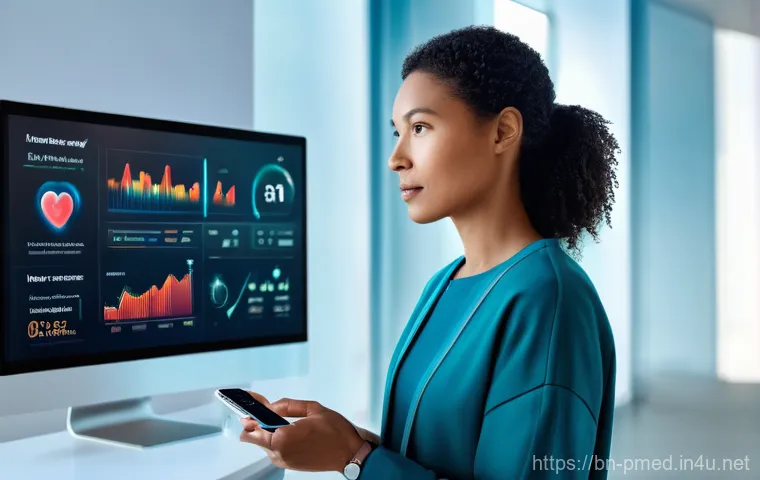 예방의학 직업 전망 분석 - **Prompt: The Digital Revolution in Health: Telemedicine and Smart Apps**
    A contemporary, illust...